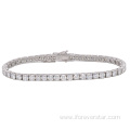 Moissanite Tennis Bracelet 925 Silver